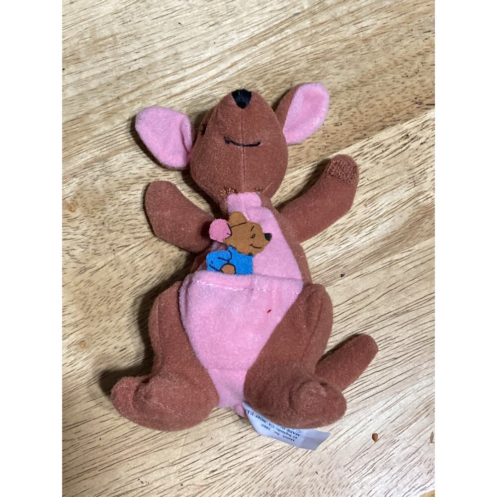 Mattel Winnie the Pooh Plush Lot Kanga and Roo (Vintage 1997), Eeyore, Piglet - Picture 2 of 11